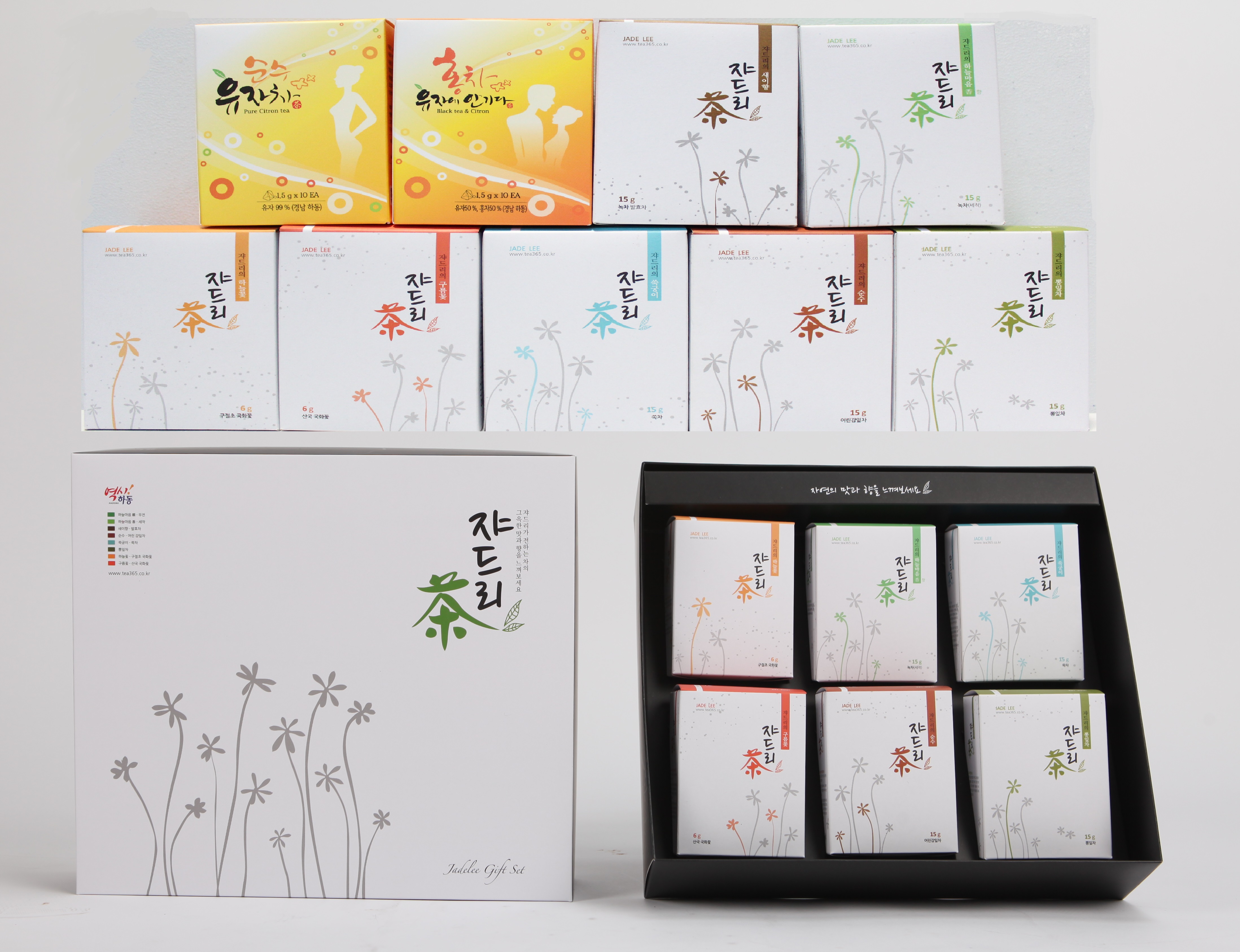 Listed below are our currently available JADE : Lee gift tea sets.Below six different kinds of teas ...